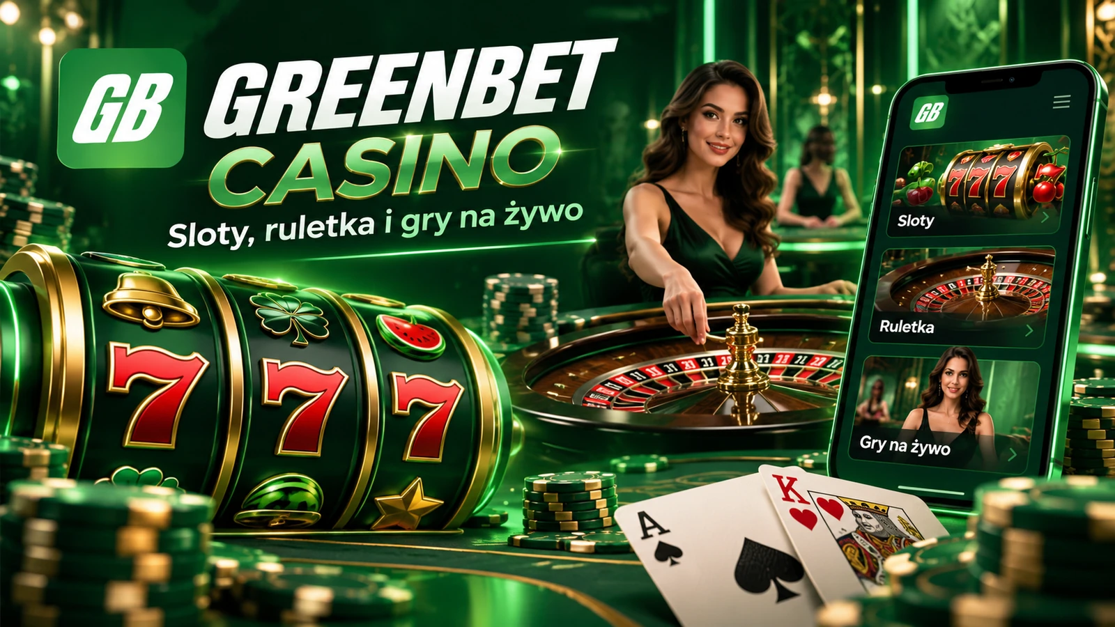 Greenbet casino: sloty, ruletka i gry na żywo